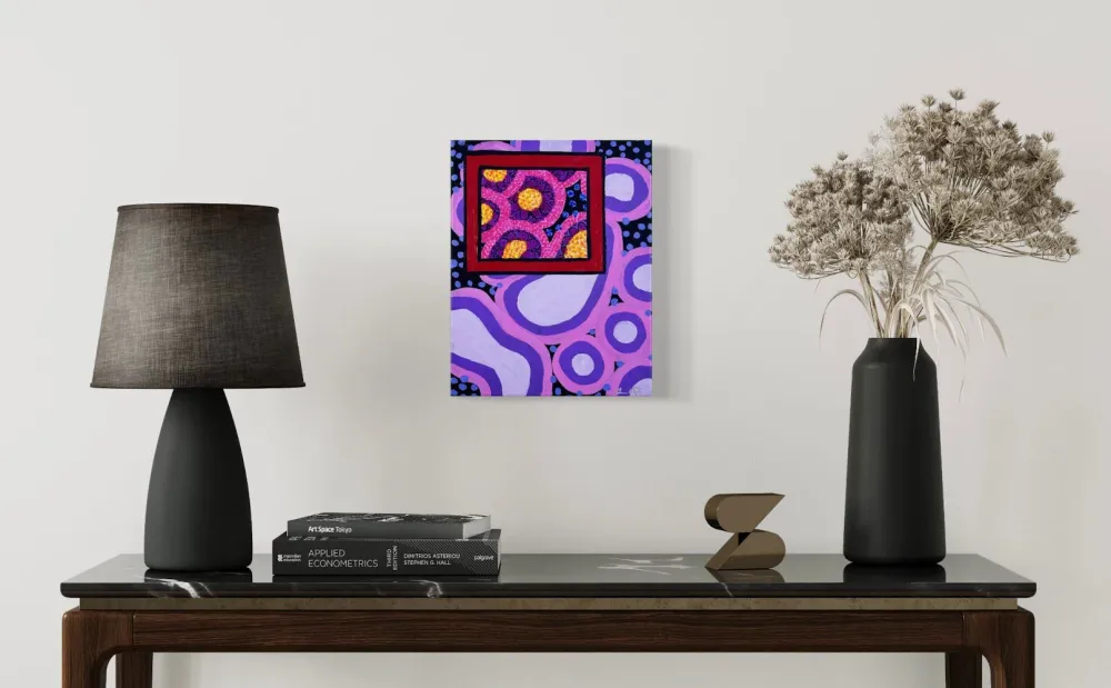 Introspection - Original Abstract Acrylic Painting on Canvas