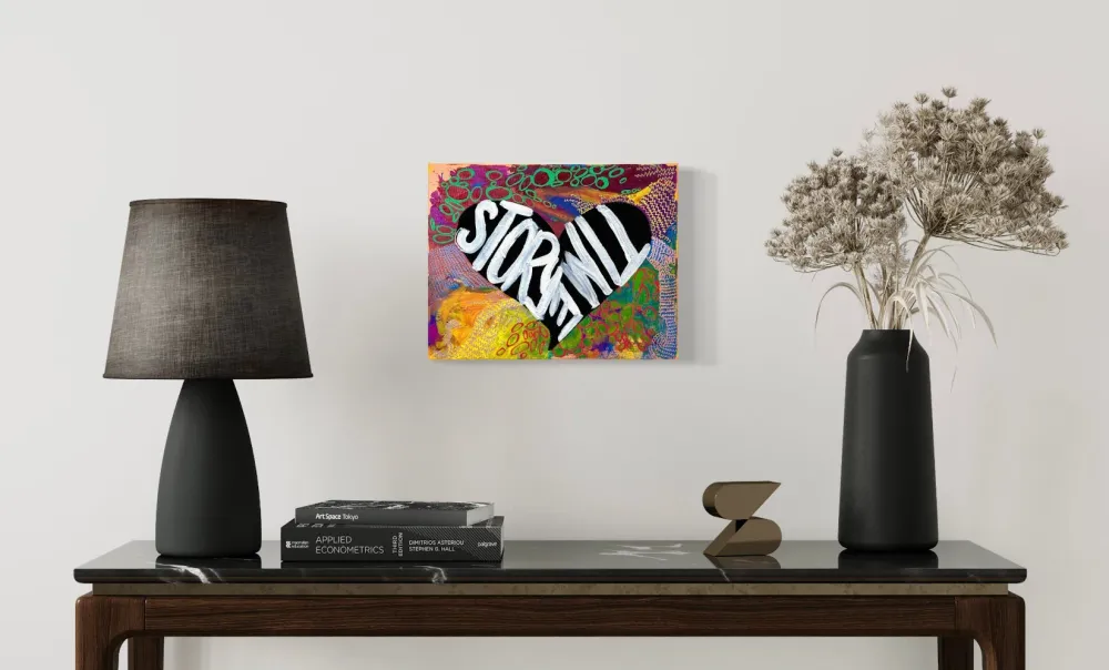 Storytime - Original Abstract Acrylic Painting on Canvas