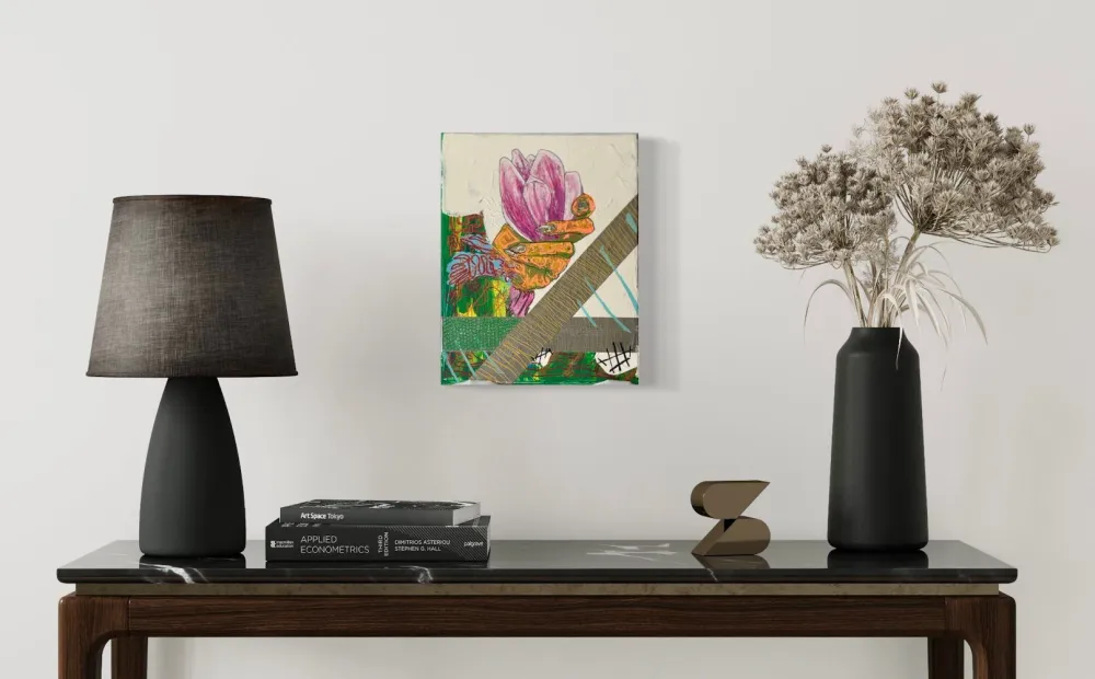 Magnolia - Original Abstract Acrylic Painting on Canvas