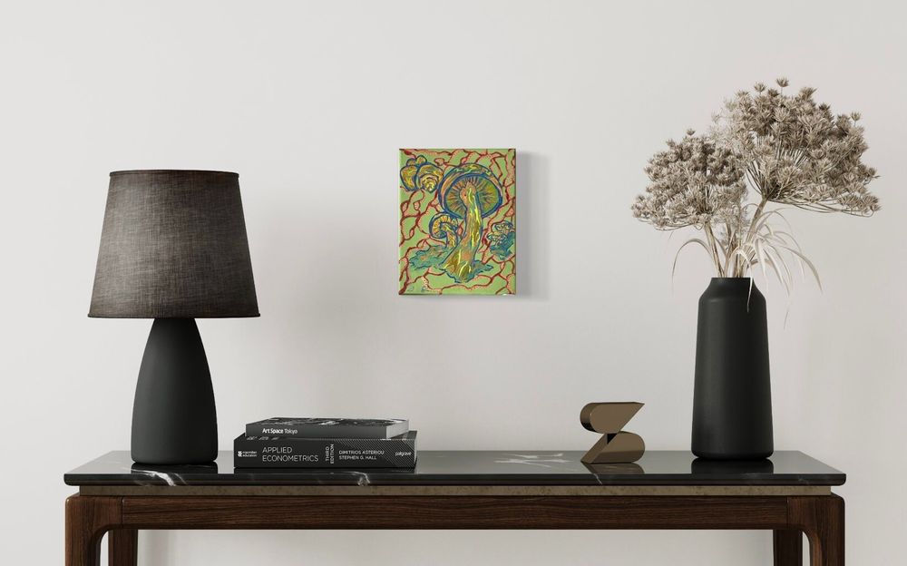 Mycelium - Original Abstract Acrylic Painting on Canvas
