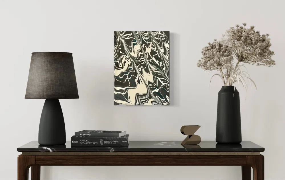 Melt your Problems - Original Abstract Fluid Acrylic Painting on Canvas